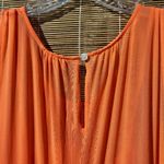STAUD Benedetta Maxi Dress Nectarine Small Orange Photo 12