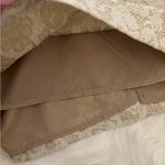Cynthia Rowley π·πΈ NWT Cream and Tan Lace Skirt Photo 5