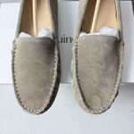 Quince  100% Suede Driver Loafer Medium Brown Shoes 8 NWT Photo 2