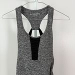 Beyond the Bump Maternity Active Tank Top Grey Ruched Racerback Size S Gray Photo 1