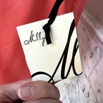 Milly  Coral Melon Camila Silk Sleeveless Blouse Size 6 Small NWT Photo 1