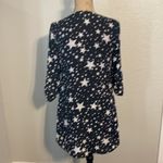 Decree Black and white  stars tunic. EUC. Photo 3