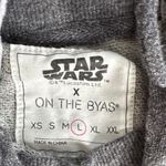 On the Byas Star Wars  Hoodie Womens Large Grey Pullover Sweatshirt Storm Trooper Photo 1