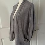 Eileen Fisher EUC Open Front Organic Cotton & Nylon Cardigan. MSRP $198 Photo 4