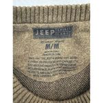 Lucky Brand Wild and Free Jeep EST 1941 Pullover Sweater Green Women's Size M Photo 3