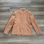 Elie Tahari  Camel Blazer size 8 Women’s Single Breasted Loose Fit Rayon Blend Photo 1