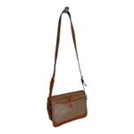 Dooney & Bourke Dooney & Bourke Taupe Brown Purse Handbag Tote All Weather Leather USA Vintage Photo 4