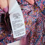 J.Crew Puff Sleeve Smocked Top in Liberty Tropical Prince Print Size XS Photo 7