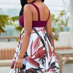 Bucota Swimsuits Swimdress for Women Athletic Two Piece Plus Size Tankini Bathing Suits Photo 4