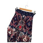 Bila Skirt Womens Medium Blue Boho Handkerchief Hem Paisley Midii Festival Gypsy Photo 9