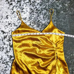 Topshop  Ruched Satin Minidress Photo 4