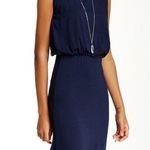 Go Couture sleeveless blouson maxi dress navy size XL NWOT Photo 0