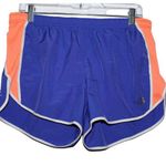 The North Face Women's  Blue Orange White Gray Athletic Running Shorts Size Large Photo 0