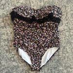 Kona Sol  Crochet Flounce One Piece Swimsuit Photo 1