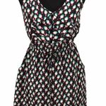 Bebop Birds Dress Black, Blue, White, Pink, Medium Photo 6