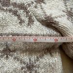 Vintage Steffner Country Wool Cardigan Knit Metal Clasp Holiday Women D36 Small Tan Size undefined Photo 8