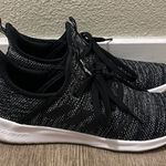 Adidas Cloudfoam Super Running Sneakers – Black & White – Women’s US 7.5 Photo 0