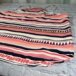 Loft  Outlet Sleeveless Tank Top Blouse striped coral pink blue Women’s size XL Photo 13