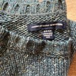 American Eagle Sweater Dress Womens Size Small Green Above the Knee Silhouette Photo 7