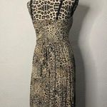 Allison Brittney Cheetah Dress size Medium Photo 3