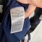 Banana Republic Navy Blue Floral Maxi Dress Women’s Size 2 Satin Photo 12