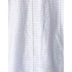 J.Crew White Peri Shadow V-Back Linen Shirtdress In Gingham Photo 7