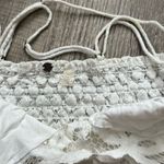 Free People EUC  white lace bralette Photo 2