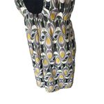 Milly  of New York Silk Blend Halter Dress Size 10 Geometric Party Cocktail Photo 4