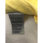 NYDJ Lift & Tuck Yellow Linen Pants Sunshine 00 Dopamine Classic Preppy NEW Photo 7