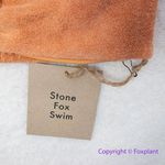 Stone Fox Swim NEW Free People Meadow Bikini Top Sandstone Terry, size L Photo 5