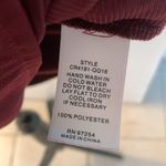 One Clothing  | long sleeve open back maroon dress size medium Photo 6