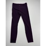 Athleta  Purple‎ High Rise Chaturanga Capri Leggings Athletic Yoga Small Photo 4