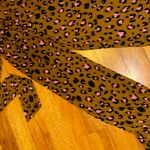 J.Crew Cheetah Leopard Animal Print Business Casual Dress Blouse Photo 2