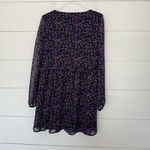 Pull & Bear Women’s Medium Purple Floral Dress Photo 3