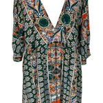 #154 BOUTIQUE Plunge Neck Swim Coverup Size L Photo 0