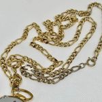 Reizen Talking Atomic pendant pocket Watch gold tone dial 37mm with chain works Photo 3