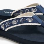 J.Crew  Blue Sea life flip-flops Sandals Size 5 Photo 1