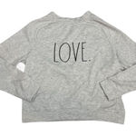 Rae Dunn  LOVE Heather Gray Sweatshirt Photo 0