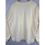 Breckenridge Vintage  Yellow Floral Embroidered Crew Neck Sweatshirt Size XL Photo 4