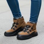 Anodyne NO. 89 Women’s Brown Trail Hiker Boots Size 7.5 XW Photo 0