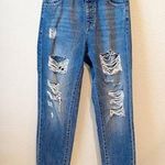 DL1961  Goldie high rise boyfriend distressed destroyed straight jeans 25 Photo 0