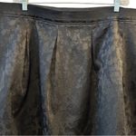 Daisy Fuentes Women's 2XL Black A-Line Knee Length Skirt Side Zip with pockets Photo 5