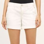 Anthropologie  Pilcro NWT white chino rolled short size 25 Photo 0