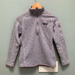 Patagonia Better Sweater Quarter-Zip Pullover Women's Purple XS Photo 1