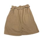 H&M Khaki Tie Waist Paper bag Belted Straight Casual Skirt Size Women's 2 Photo 1