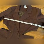 Trendy Boutique Chocolate Brown Pantsuit size M Size M Photo 5
