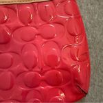 Coach  pink patent leather clutch Photo 2