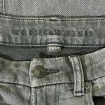 American Eagle  Mom Jeans Womens 4 Curvy Black High Rise Stretch Minimalist Photo 4