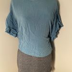 Style Envy Boutique Chambray Blouse Photo 0