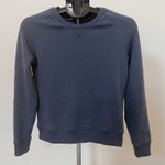 Travis Mathew  Crew Neck Pullover Sweatshirt Size Small Blue EUC Soft Classic Photo 0